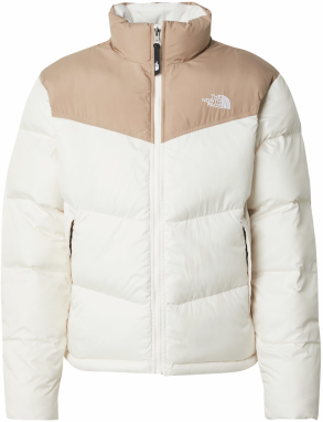 THE NORTH FACE Outdoorová bunda 'SAIKURU'  tmavošedá / biela ako vlna