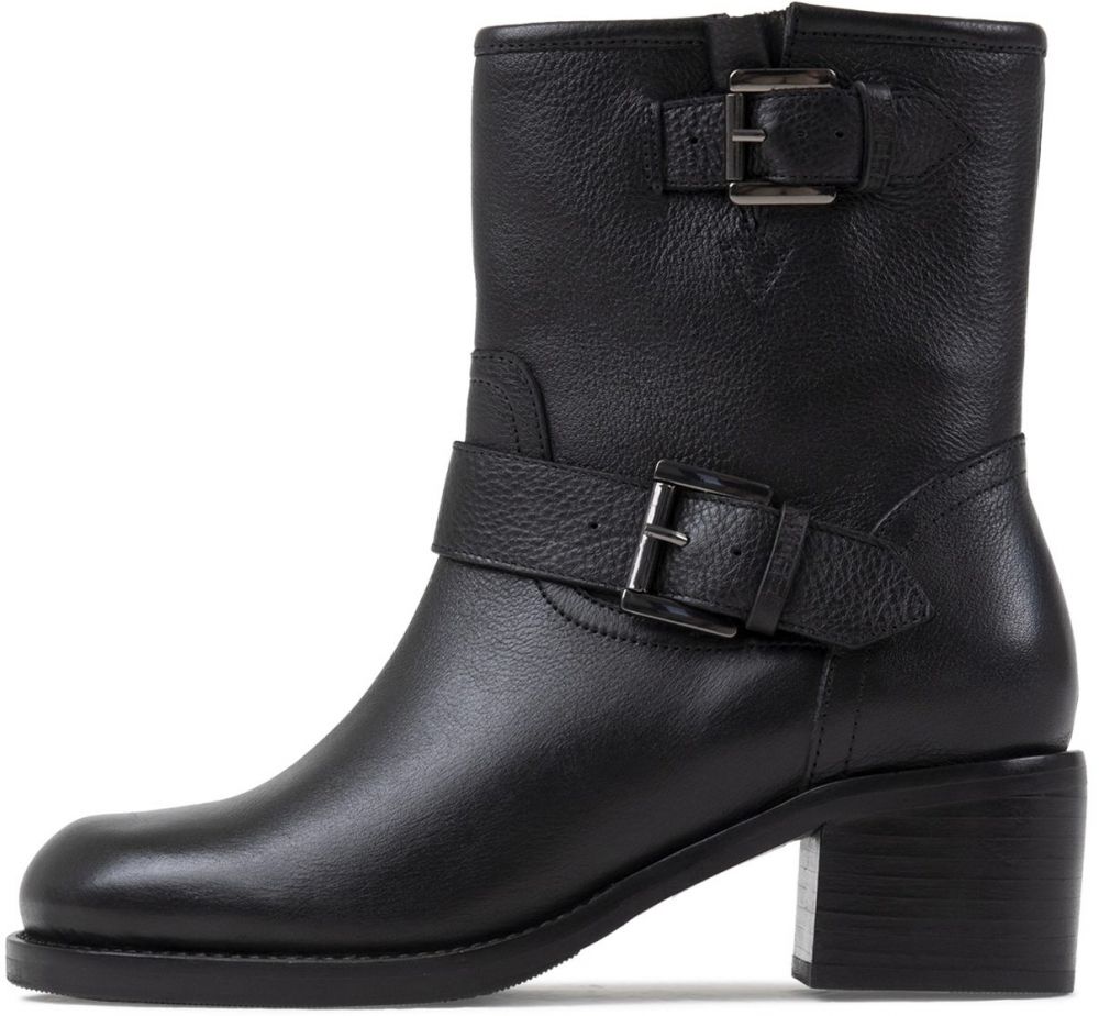 BRONX Členkové čižmy 'New Camperos'  čierna