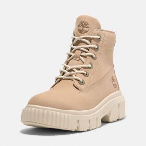 TIMBERLAND Šnurovacie členkové čižmy 'Greyfield'  béžová / farba ťavej srsti