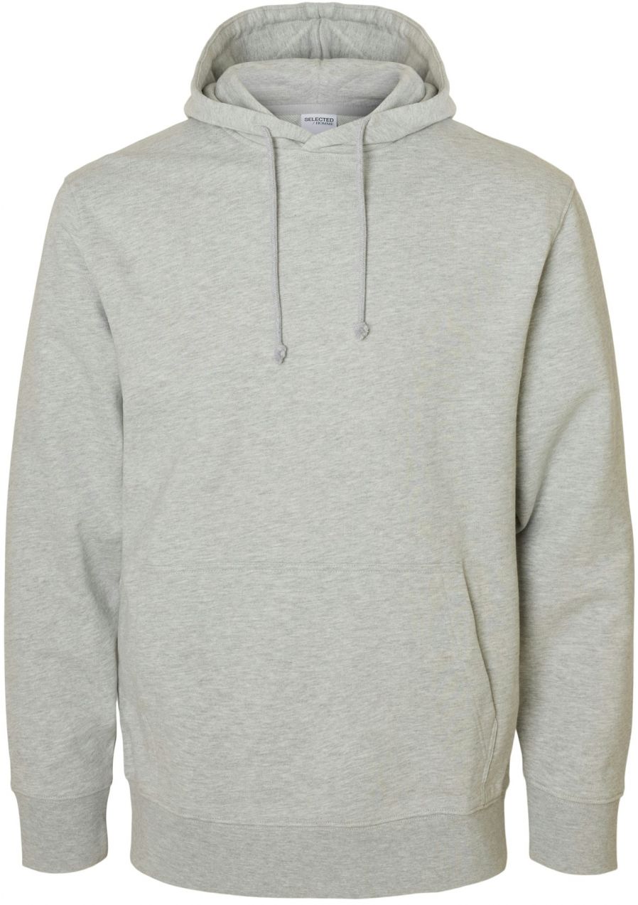 SELECTED Mikina  tmavošedá