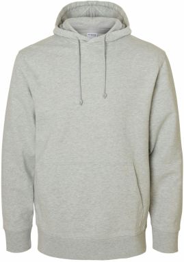 SELECTED Mikina  tmavošedá