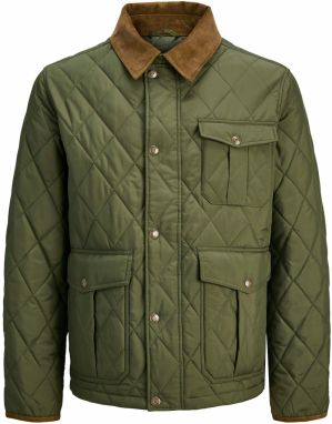 JACK & JONES Prechodná bunda 'JPRBLUBRYAN'  hnedá / olivová