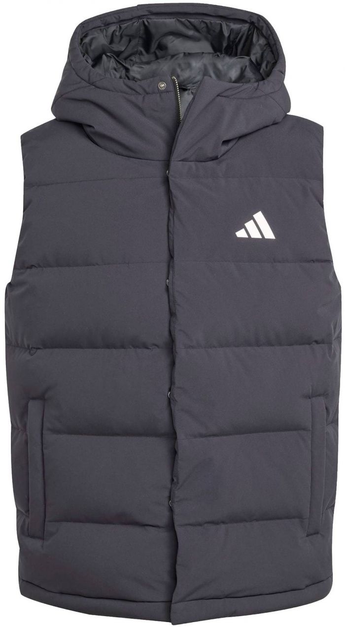 ADIDAS SPORTSWEAR Športová vesta 'HELIONIC'  čierna / biela
