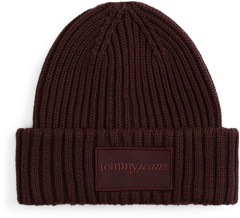 Tommy Jeans Čiapky  tmavohnedá