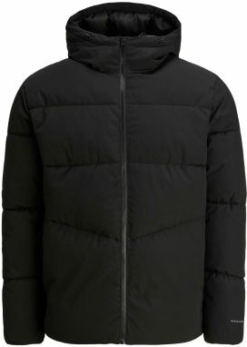 JACK & JONES Zimná bunda 'JJGlobal'  čierna