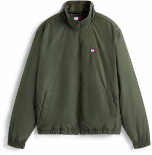 Tommy Jeans Prechodná bunda  olivová