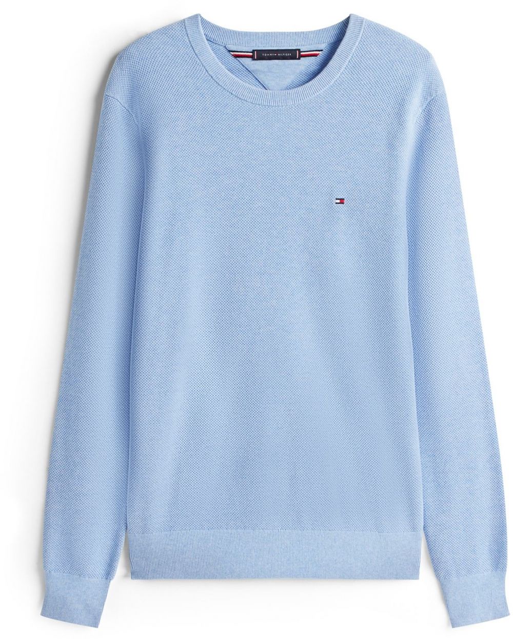 TOMMY HILFIGER Sveter 'ESSENTIAL'  svetlomodrá