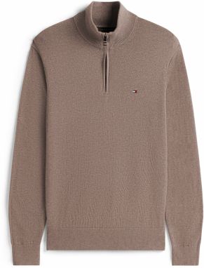 TOMMY HILFIGER Sveter  svetlohnedá
