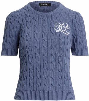 Lauren Ralph Lauren Sveter  modrá / biela