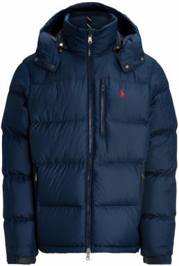 Polo Ralph Lauren Zimná bunda  námornícka modrá / červená