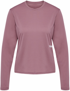 Hummel Funkčné tričko 'Pulse'  eozín / biela