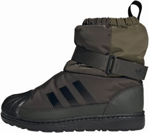 ADIDAS ORIGINALS Snehule 'Superstar 360'  tmavozelená / čierna