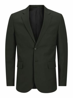 JACK & JONES Biznis sako 'JPRSOLARIS'  tmavozelená