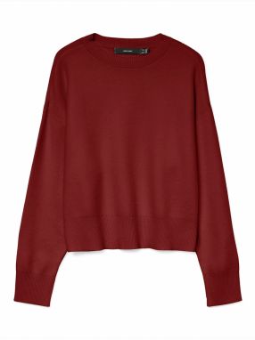 VERO MODA Sveter 'VMGOLD ART'  karmínovo červená