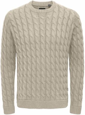 Only & Sons Sveter 'ONSKICKER'  tmelová