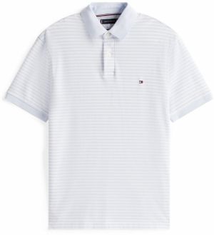 TOMMY HILFIGER Tričko 'CORE 1985'  modrosivá / biela