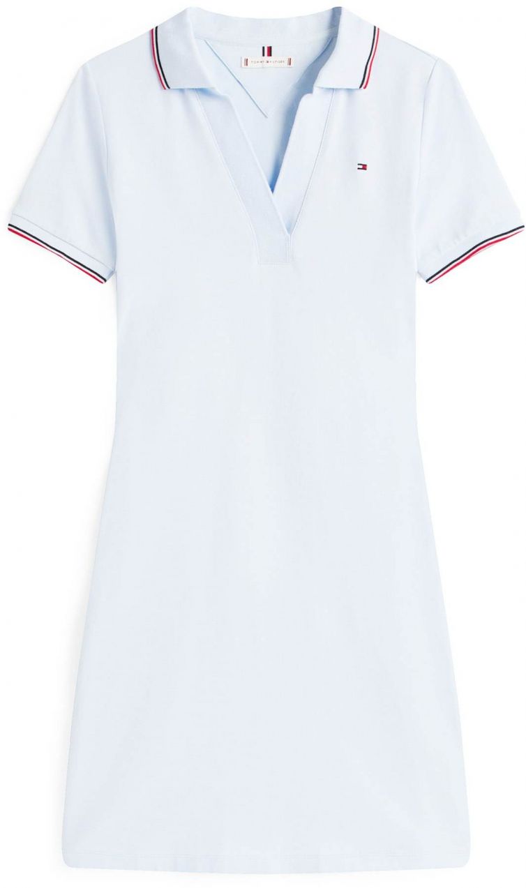 TOMMY HILFIGER Šaty '1985'  námornícka modrá / pastelovo modrá / brusnicová / biela
