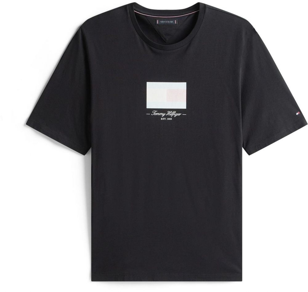 Tommy Hilfiger Big & Tall Tričko 'ITHACA'  červená / čierna / biela