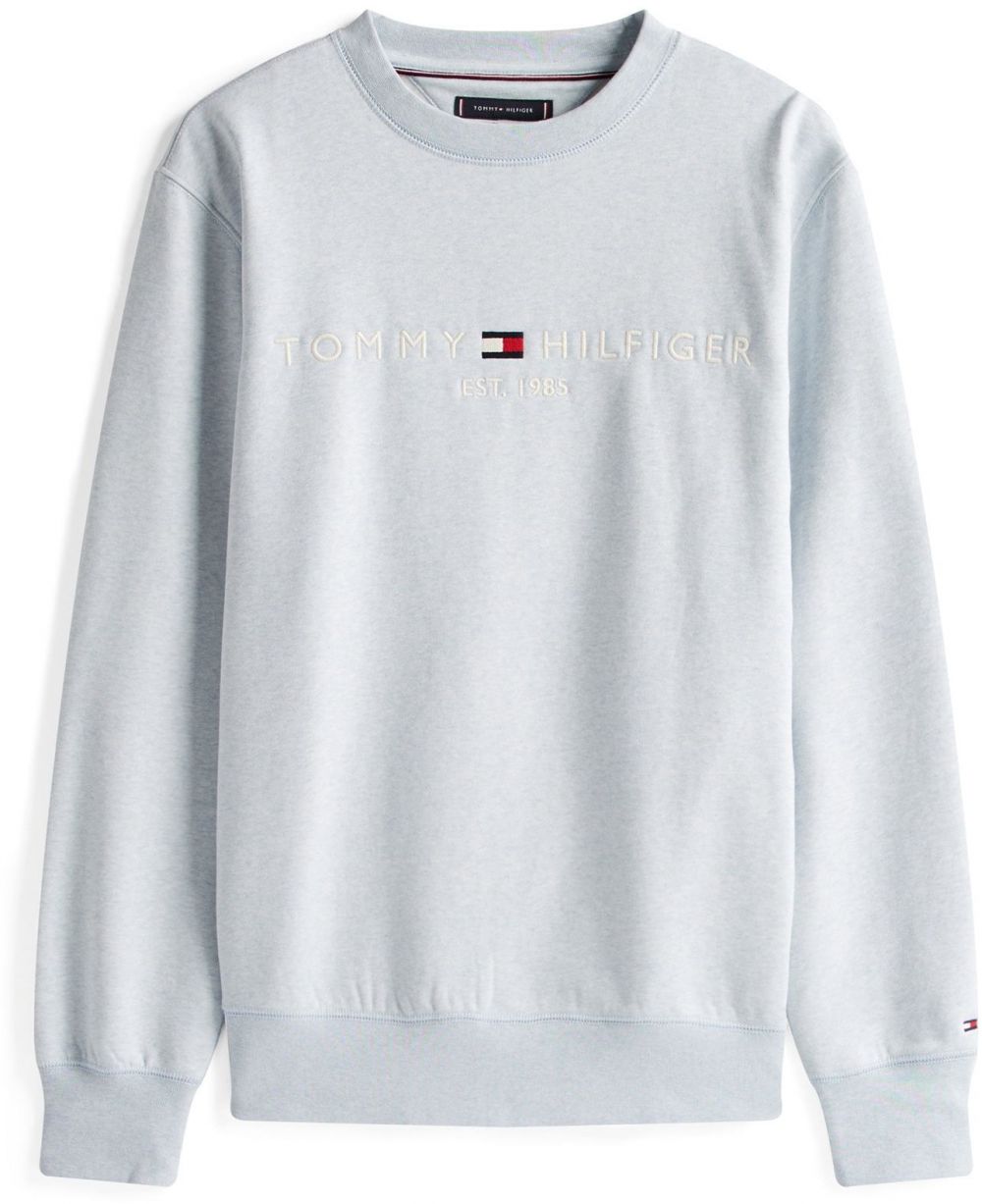 TOMMY HILFIGER Mikina  námornícka modrá / pastelovo modrá / červená / biela