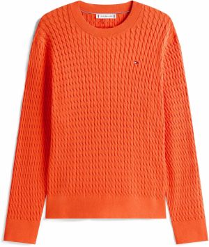 Tommy Hilfiger Curve Sveter  oranžová