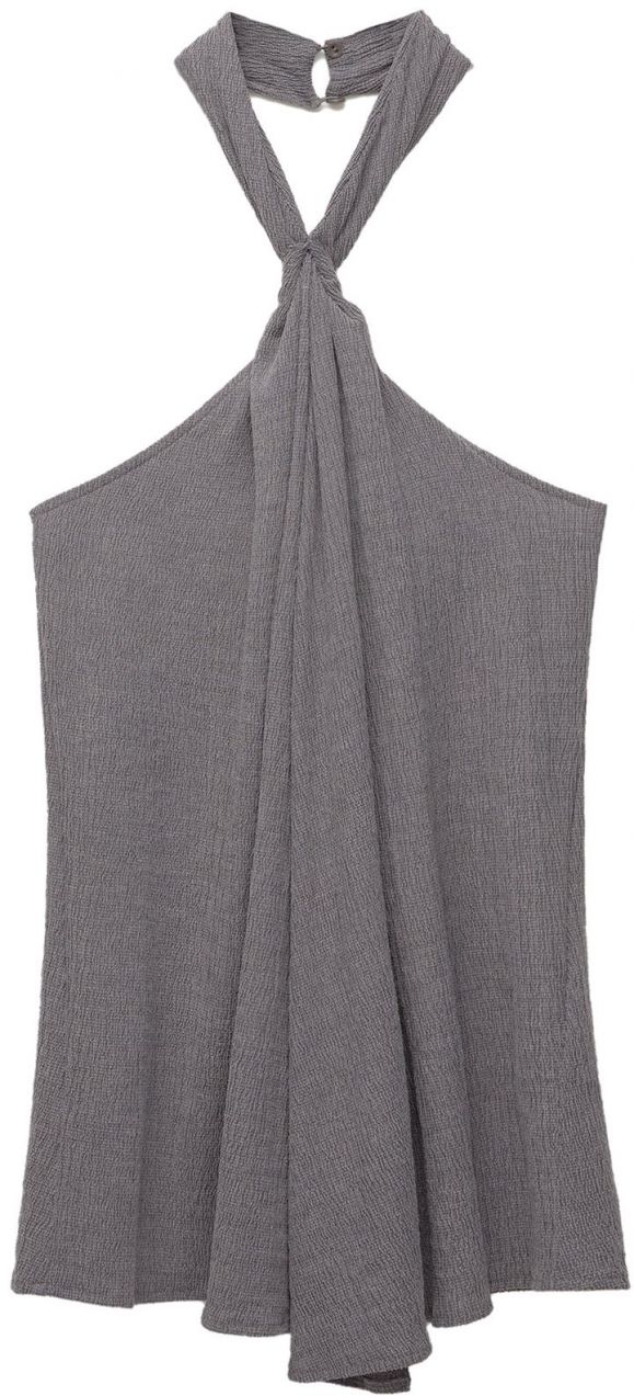 Pull&Bear Top  tmavosivá