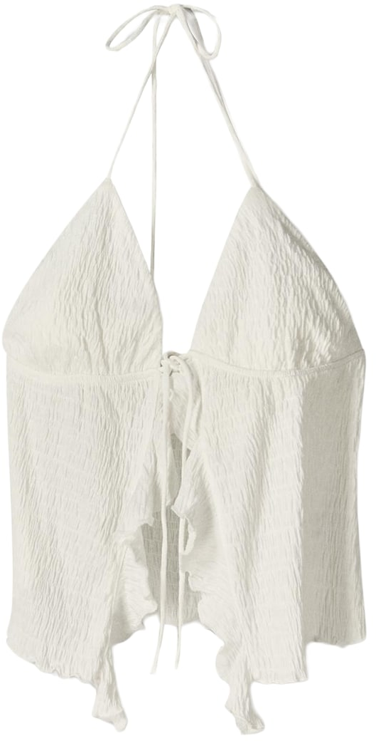 Bershka Top  nebielená