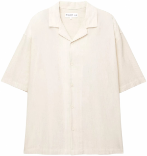 Pull&Bear Košeľa  béžová