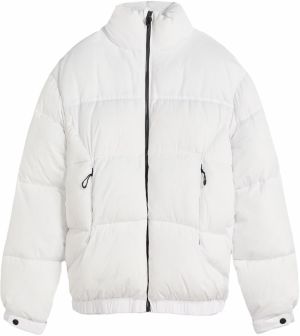 Bershka Zimná bunda  biela