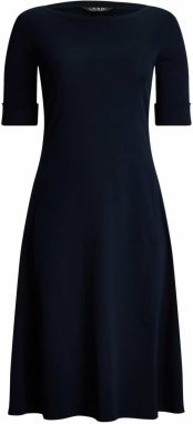 Lauren Ralph Lauren Plus Šaty  námornícka modrá