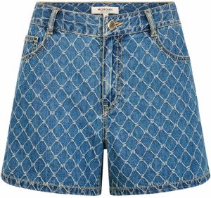 Morgan Džínsy '252-SHEL'  modrá denim