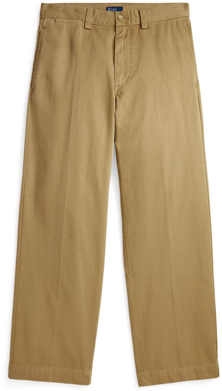 Polo Ralph Lauren Nohavice s pukmi  kaki