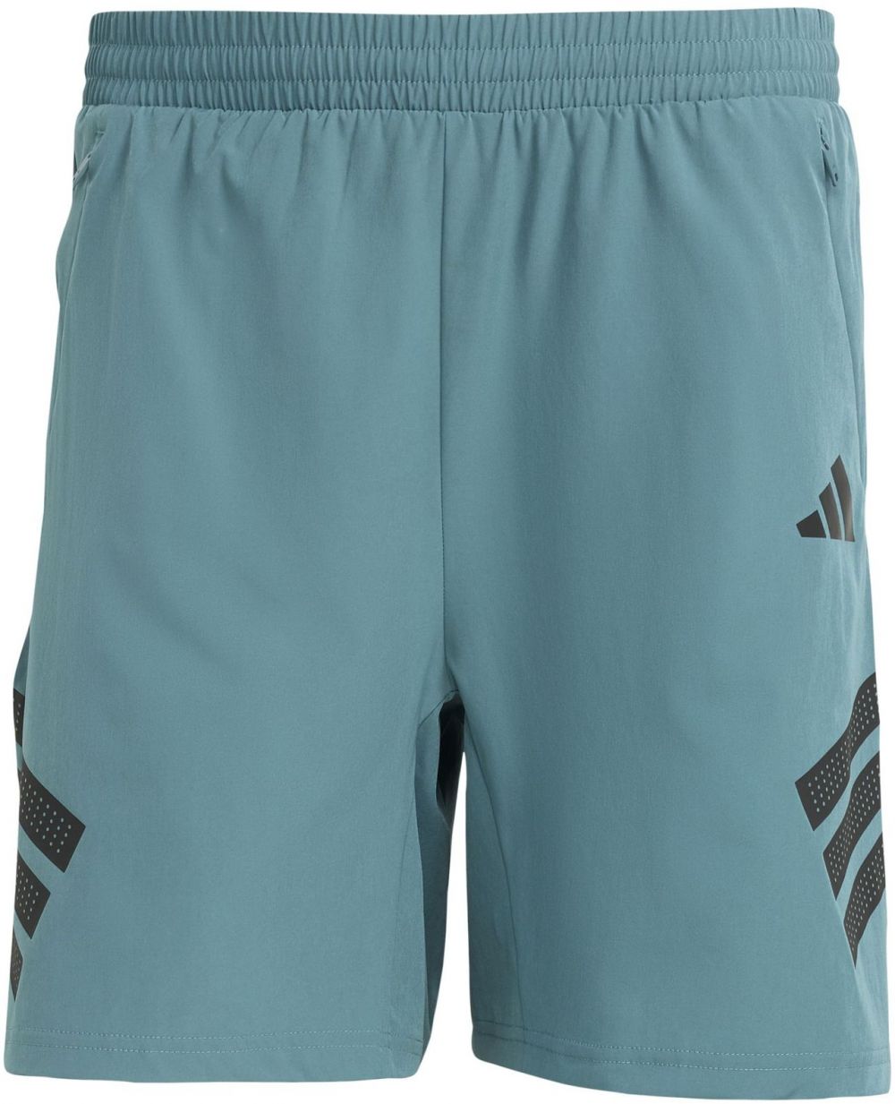 ADIDAS PERFORMANCE Športové nohavice 'GYM+'  smaragdová / čierna