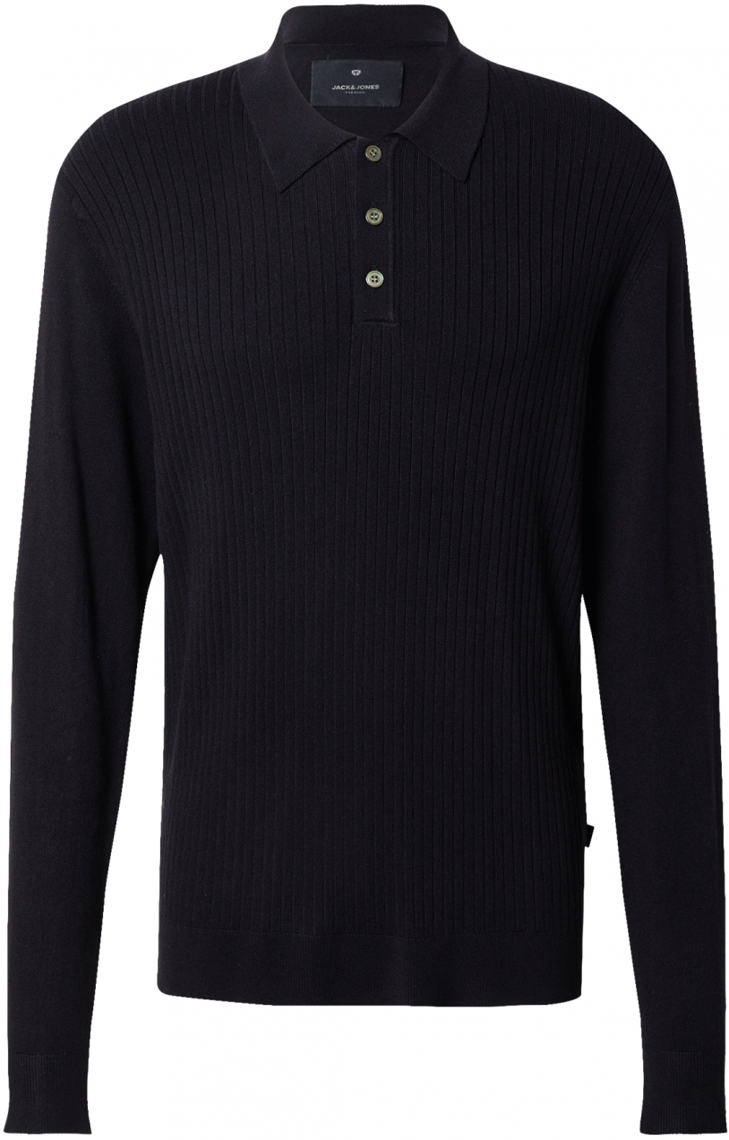 JACK & JONES Sveter 'JPRBLAEDGAR'  čierna