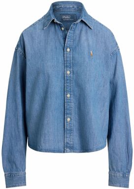 Polo Ralph Lauren Blúzka  modrá denim