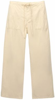 Pull&Bear Nohavice  svetložltá
