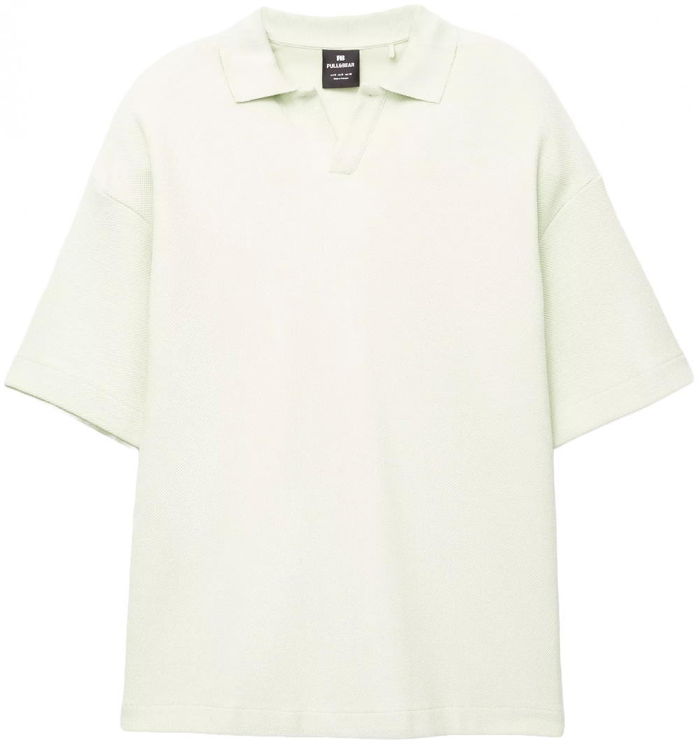 Pull&Bear Tričko  pastelovo zelená