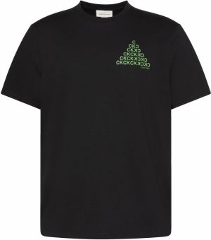 Calvin Klein Jeans Tričko  zelená / čierna