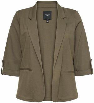 Vero Moda Curve Blejzer 'VMCEVA'  tmavozelená