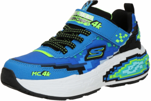 SKECHERS Tenisky 'MEGA-CRAFT 4K'  modrá / azúrová / neónovo zelená / čierna