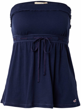 HOLLISTER Top  námornícka modrá