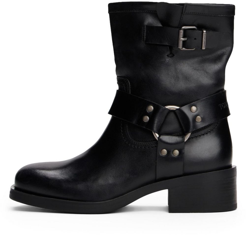 Tommy Jeans Nízke čižmy  čierna