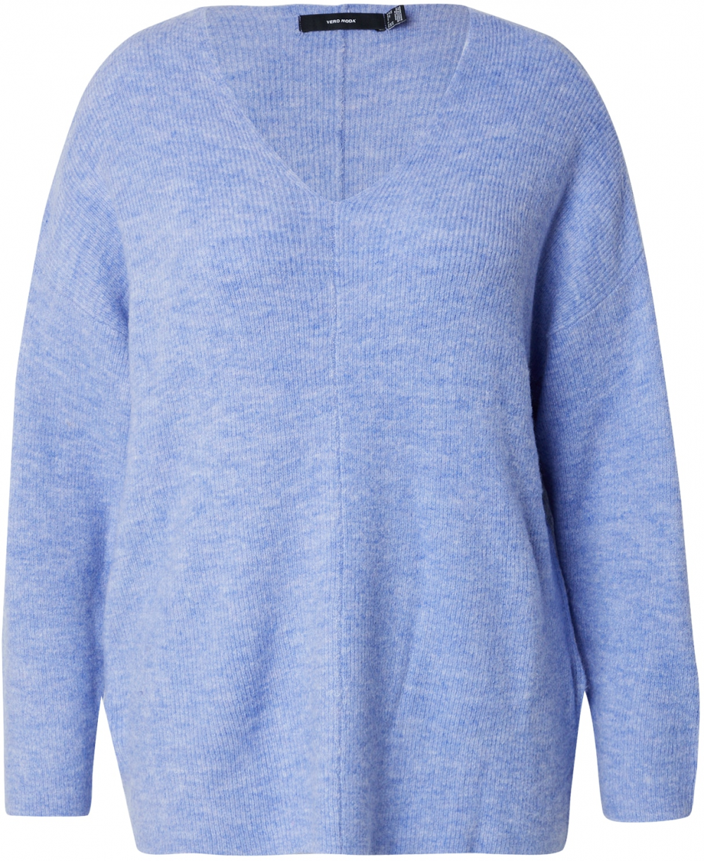 Vero Moda Curve Sveter 'VMClefile'  modrofialová
