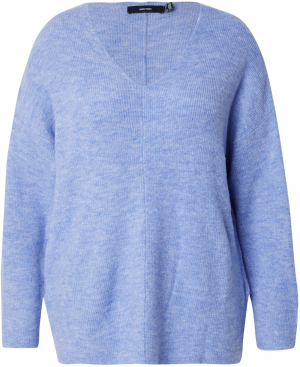 Vero Moda Curve Sveter 'VMClefile'  modrofialová