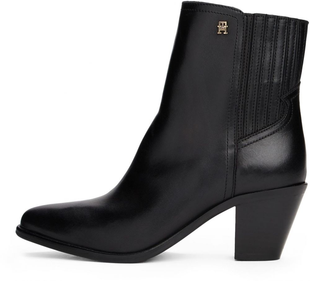 TOMMY HILFIGER Členkové čižmy  čierna