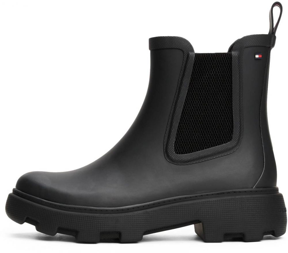 TOMMY HILFIGER Gumáky  čierna