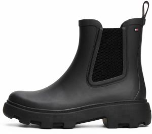 TOMMY HILFIGER Gumáky  čierna