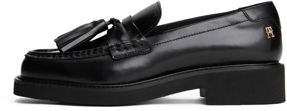 TOMMY HILFIGER Papuče  čierna