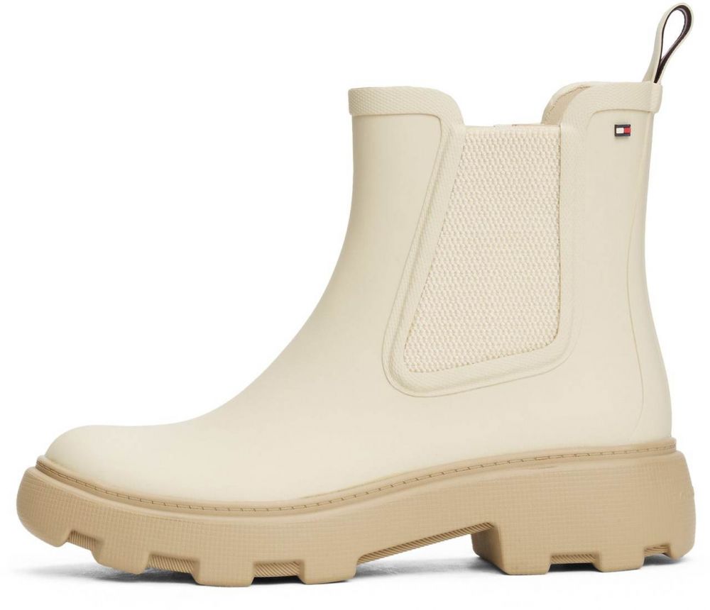 TOMMY HILFIGER Gumáky  svetlobéžová