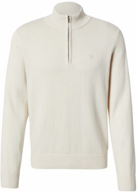 Abercrombie & Fitch Sveter  svetlosivá