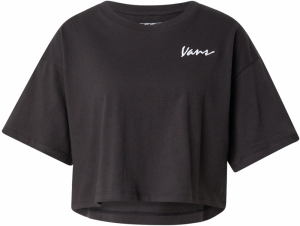VANS Tričko 'Classic Script'  čierna / biela